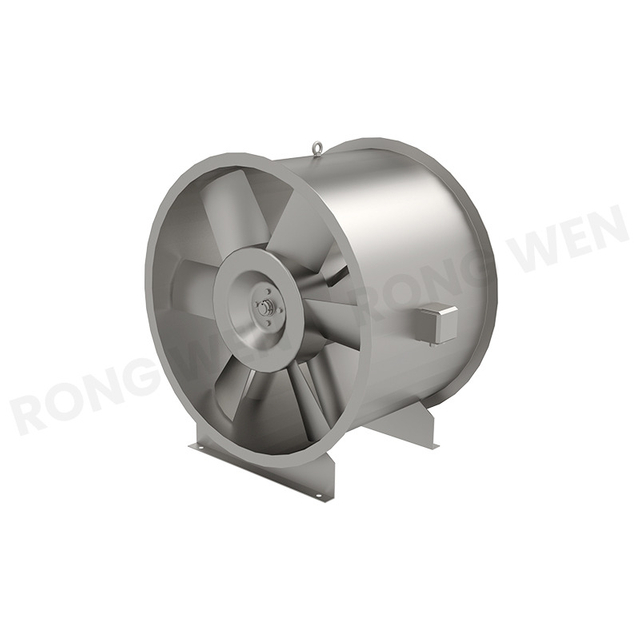 Ventilador de flujo mixto de bajo ruido y alta eficiencia serie SWF
