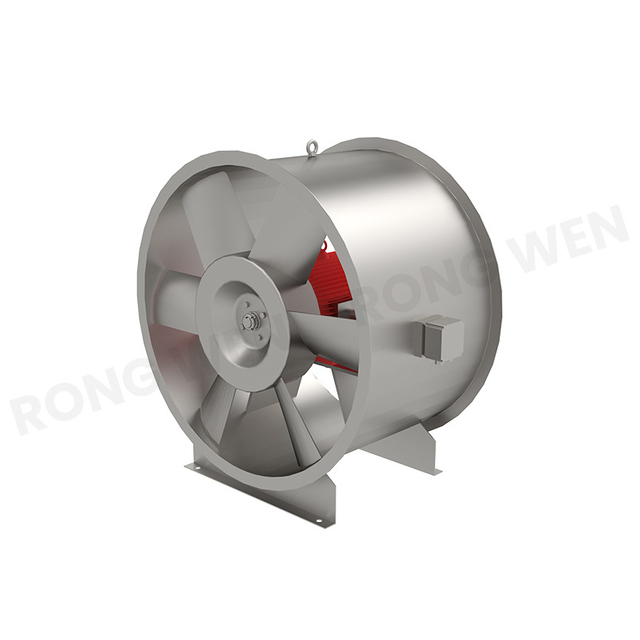 Ventilador de escape de humo de fuego de flujo axial tipo HTF